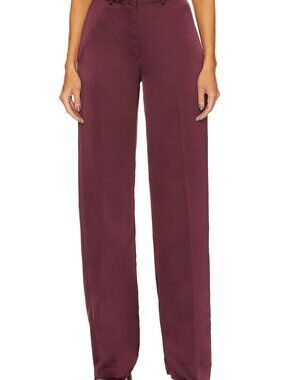 1State Burgundy Trouser Size 6
